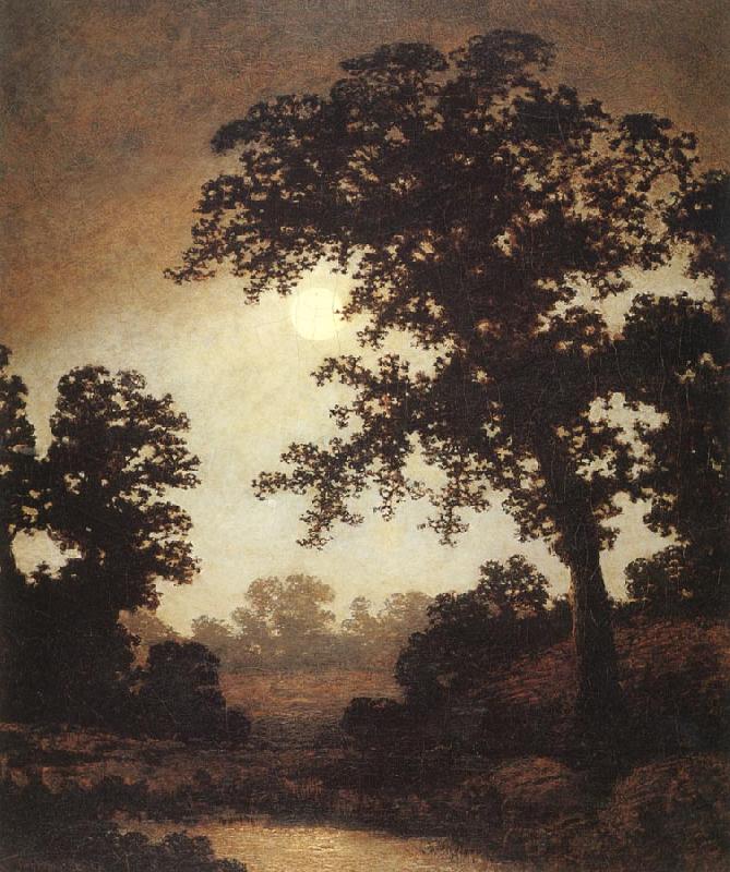 Ralph Blakelock The Poetry of Moonlight oil painting image